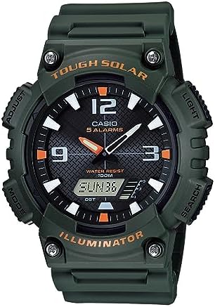 Amazon.com: Casio GA-2100-1A4ER G-Shock Neon Accent Quartz Watch